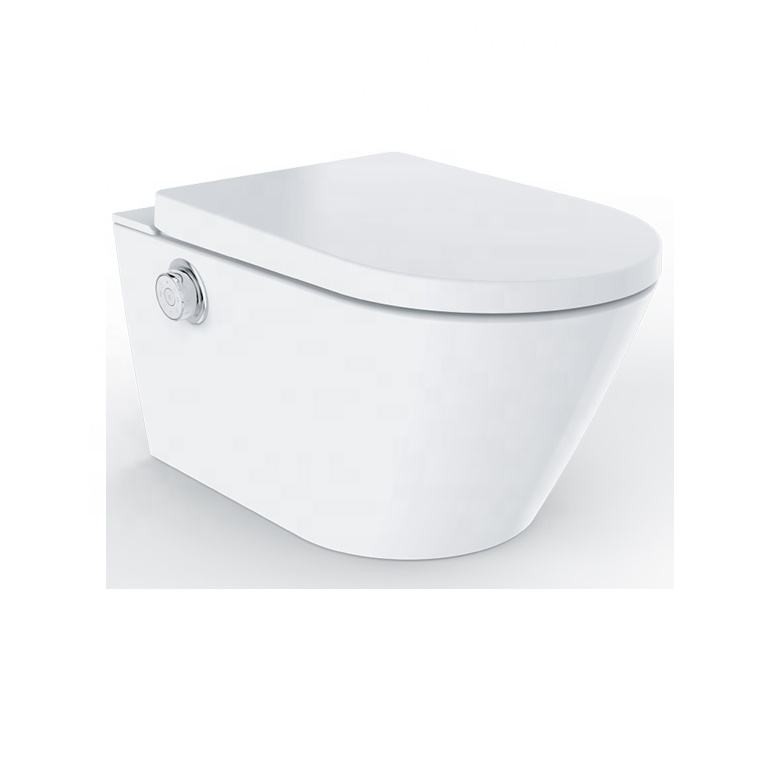Einfache Installation, Sanitärartikel, geschlossener Hocker, runde Schüssel, weiße Farbe, beheizte Toilette