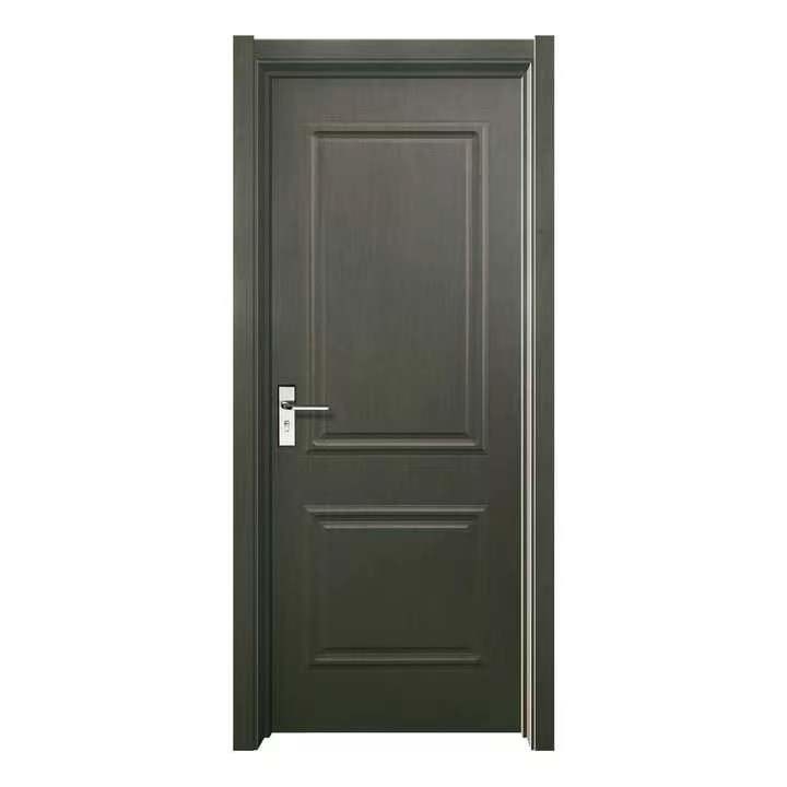 CER ISO9001 MDF-Schwarzes gepanzerter InnenFront Doors For Home