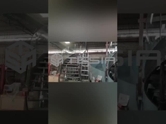 Innenedelstahl Rod Baluster Spiral Staircase der hohen Qualität mit ausgeglichenem Glasschritt einfachem Ins