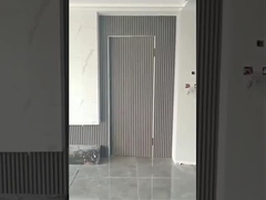 Frameless Holz Innenebener versteckter unsichtbarer Entwurf mdf mit versteckter geheimer HDF Tür des Scharnier-